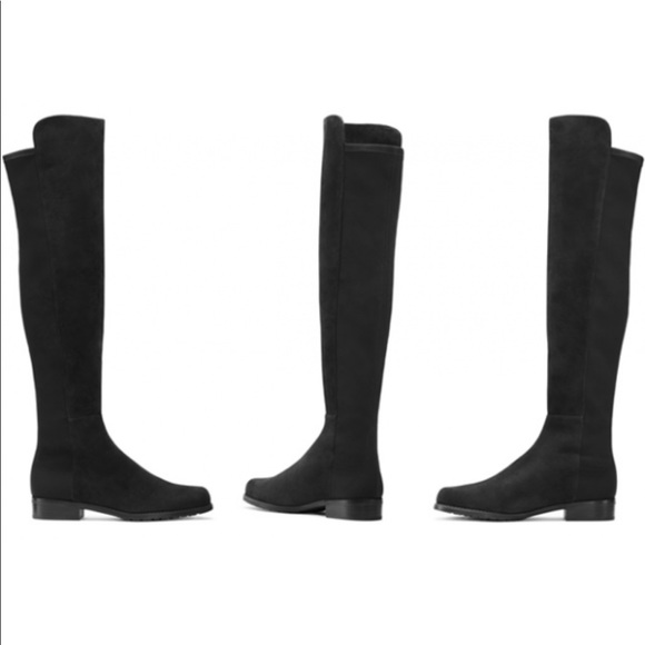 ❌SOLD❌ Stuart Weitzman Reserve OTK Suede Boots 7.5 - Picture 4 of 8